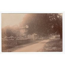 Church Lodge Hanley William Postcard RP Worcestershire