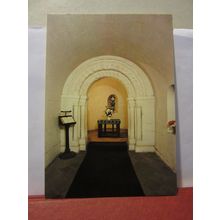 ST. MARGARET'S CHAPEL, EDINBURGH CASTLE, SCOTLAND. vintage unused postcard =
