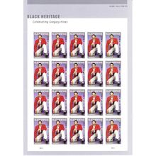 Black Heritage Gregory Hines Sheet of Twenty Current Rate Stamps Scott 5349