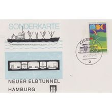 Sonderkarte Neuer Elbtunnel Hamburg German First Day Cover