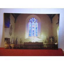 INTERIOR, ST. MARY THE VIRGIN PARISH CHURCH, HEMSBY, NORFOLK. unused postcard =