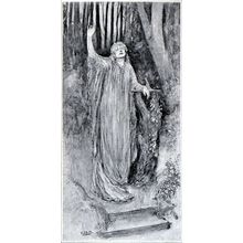O RAINBOW, STAY! 1893 William Henry Margetson PRINT