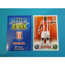 Abdoulaye Faye - Stoke City - Match Attax 2008/09 Football Card