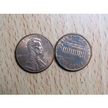 1995 USA 1 Cent Lincoln Memorial Coin