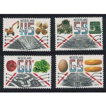 Netherlands Industrial and Agricultural Exports 4v 1981 MNH SG#1365-1368