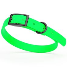 Dog Pet Waterproof Collar - W5/8" x L12"-15" - Tropical Green