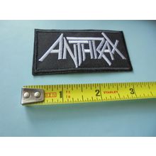ANTHRAX IRON-ON PATCH! Brand New! $9.00 Shipped!! HARD ROCKERS, show your loyal