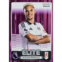 Panini 2025 Parallel Sticker - PURPLE Antonee Robinson: Fulham 278