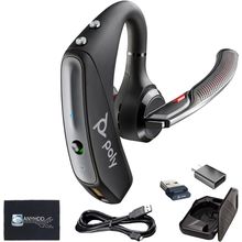 Plantronics Voyager 5200-UC for Bluetooth Headset Earpiece Bundle 206110-101 - f