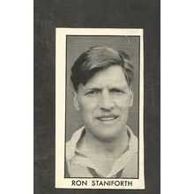 DC Thomson Football Stars 1957 #10 Ron Staniforth Sheffield Wednesday