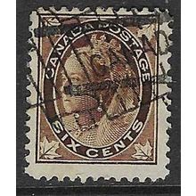 CANADA 1897 QUEEN VICTORIA 6c USED SG147