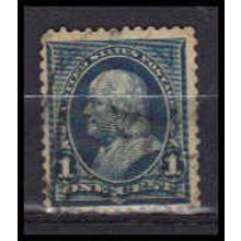 Used 264 1c Benjamin Franklin Barely Clears RA1037