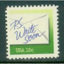 1808 15c Letter Writing Fine MNH MA0771