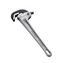 Pipe Wrench, 14" Aluminum Straight Pipe Wrench, Automatic Jaw Adjustment, Ad...