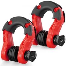 3/4" D-Ring Shackle, 2 Pack Alloy Steel Shackles 66139 lbs (30 Ton) Break St...