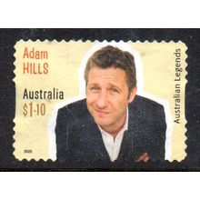 AUSTRALIA: 2020, $1.10 LEGENDS, ADAM HILLS, USED SELF-ADHESIVE STAMP. 539/568