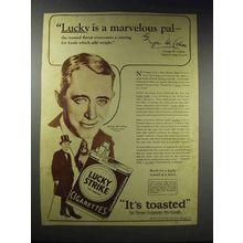 1928 Lucky Strike Cigarettes Ad - George M. Cohan