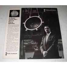 1962 Alcoa Aluminum Ad - Joe Morales Deep-Sea