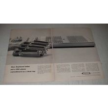 1965 Amphenol Micro-Ribbon Connectors Ad - Put Switchboard on Desk Top