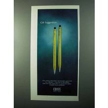 1971 Cross Pens Ad - Gift Suggestion