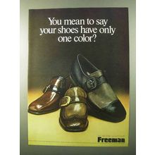 1971 Freeman Shoes Ad - Veneto, Tyrol and Nuova
