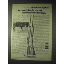 1973 Remington Shotgun Ad - 1100 Auto, 870 Wingmaster