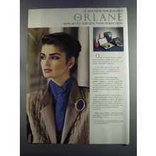 1982 Orlane Makeup Ad - La Nouveau Maquillage