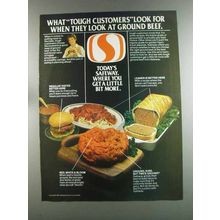 1982 Safeway Stores Ad - Look at Ground Beef