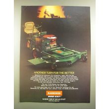 1988 Ransomes T-3100 Bobcat Mower Ad - Another Turn for the Better