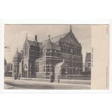 New Big School Rugby Warwickshire 1907 Postcard Local Publisher George Over