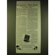 1933 LaSalle Extension University Ad - Accountancy Home-Study