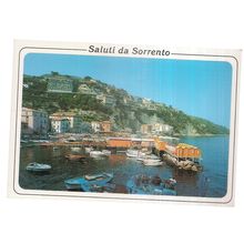 MARINA GRANDE, SORRENTO, ITALY unused postcard =