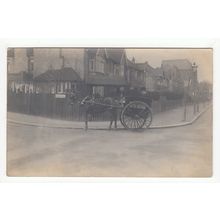 Horse & Trap Richmond & Durham Road Cottenham Park Postcard Wimbledon London