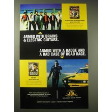 2002 MGM The Adventures of Buckaroo Banzai and Mad Max Movies Advertisement