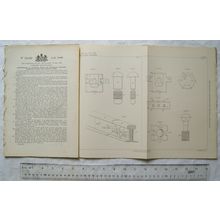 1889 Patent No. 12,455 locknuts bolts & fastenings, Alfred Pullin, Sydney, NSW