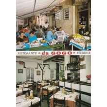 Da Gogo Pizza Restaurant Pietra Ligure Portugal 1980s Postcard