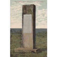 Lavington Highway Robbers Stone Lincolnshire Antique Postcard