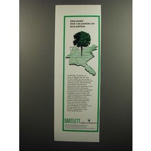 1966 Bartlett Tree Experts Ad - Some people think tree problems are local