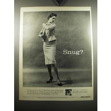 1957 Sanforized Dress Ad - Snug?
