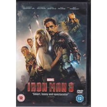 Iron Man 3. DVD. Marvel Studios. Robert Downey Jr. Gwyneth Paltrow.