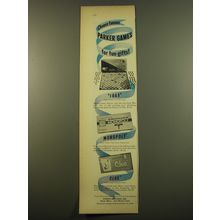 1961 Parker Brothers Board Games Advertisement - 1863, Monopoly and Clue