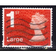 GB 2015 QE2 1st Large Letter Machin used SG U3037 MFIL ( D1293 )