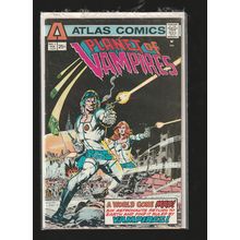 Planet Of Vampires, #1, Atlas Comic Book, Mid Grade