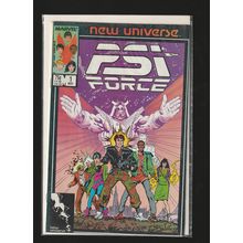 PSI-Force, #1, Marvel Comic Book, Mid Grade