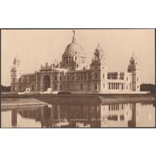Victoria Memorial, Calcutta, c.1930s - Tuck's Postcard