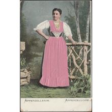 Appenzellerin - Appenzelloise, 1909 - AK