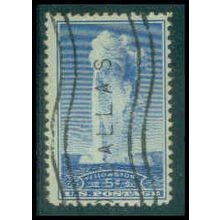 Used 744 5c Yellowstone National Park Just Clears M07440