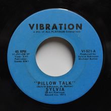 Sylvia* - Pillow Talk 7" Very Good Plus (VG+)