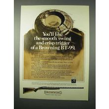 1975 Browning BT-99 Rifle Ad - Smooth Swing