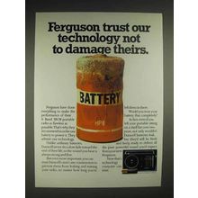 1984 Duracell Battery Ad - Ferguson Trust Technology